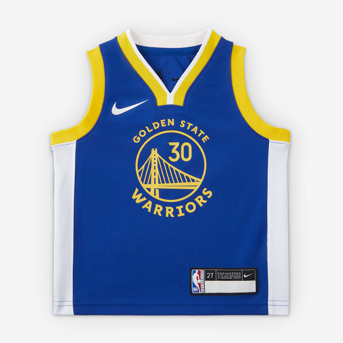 金州勇士队斯蒂芬·库里 (Stephen Curry) Icon Edition Nike NBA Jersey 婴童球衣