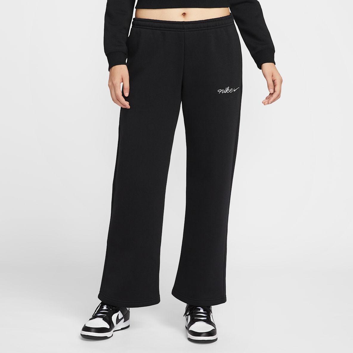 Nike Sportswear Phoenix Fleece 女子加绒直筒运动裤