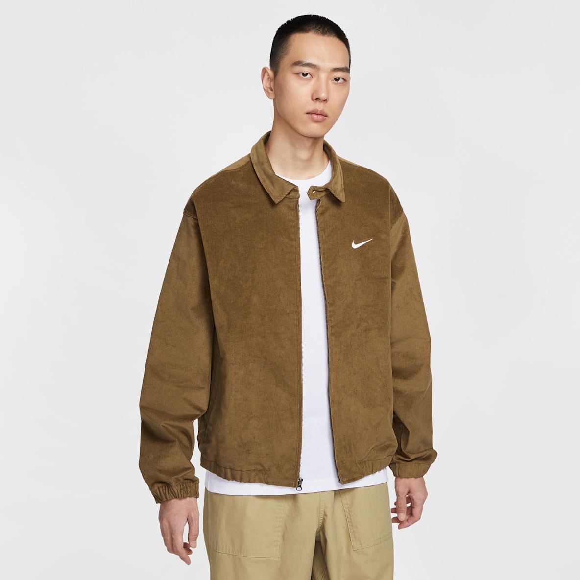 Nike Life 男子哈灵顿灯芯绒夹克