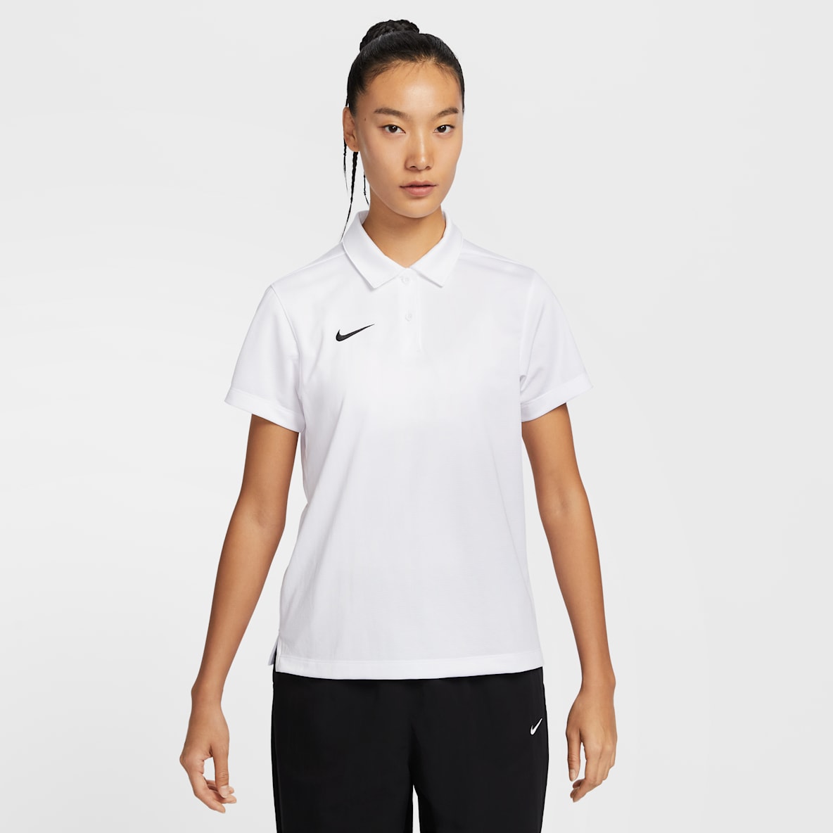Nike Dri-FIT Stock 女子速干翻领T恤