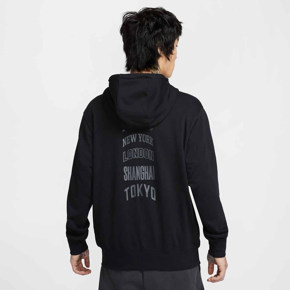 Nike Sportswear Club 男子全长拉链开襟法式毛圈连帽衫