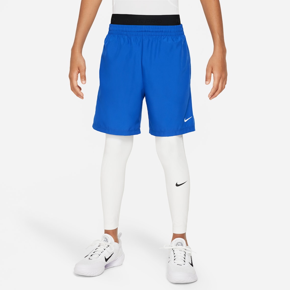 Nike Pro Dri-FIT 大童（男孩）速干训练紧身裤