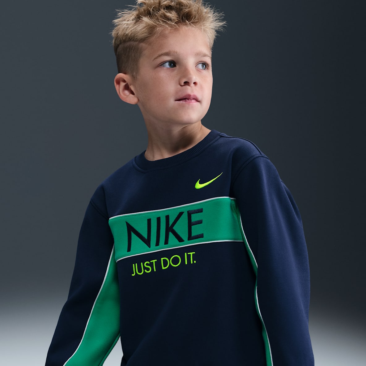 Nike.Net 幼童加绒圆领上衣