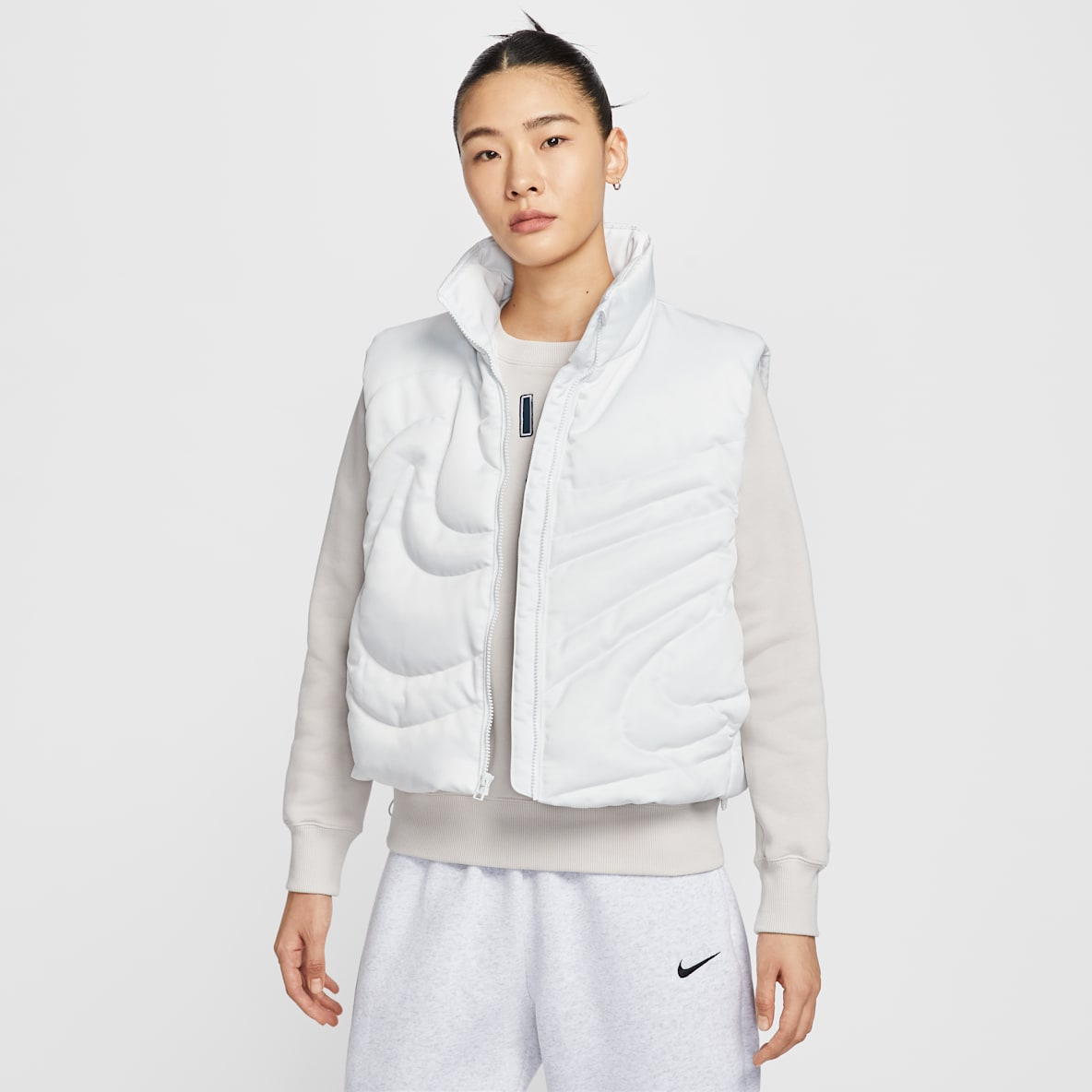 Nike Sportswear Swoosh Series 耐克暖钩羽绒服系列女子 Oversize 风羽绒马甲