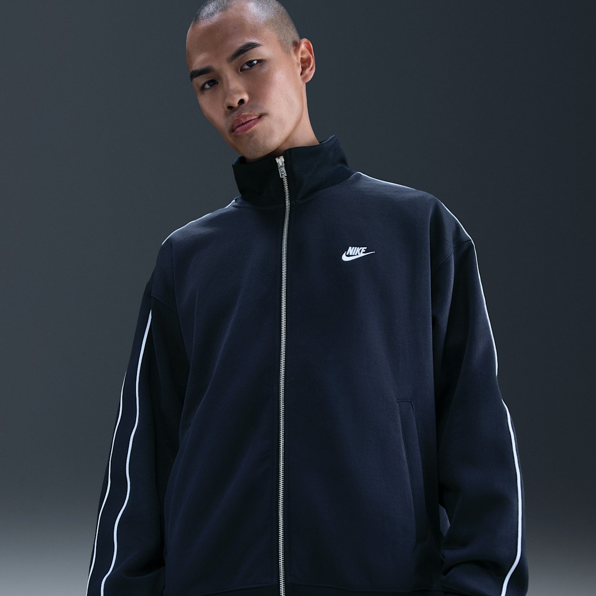 Nike Sportswear Club 男子 Oversize 风针织运动夹克