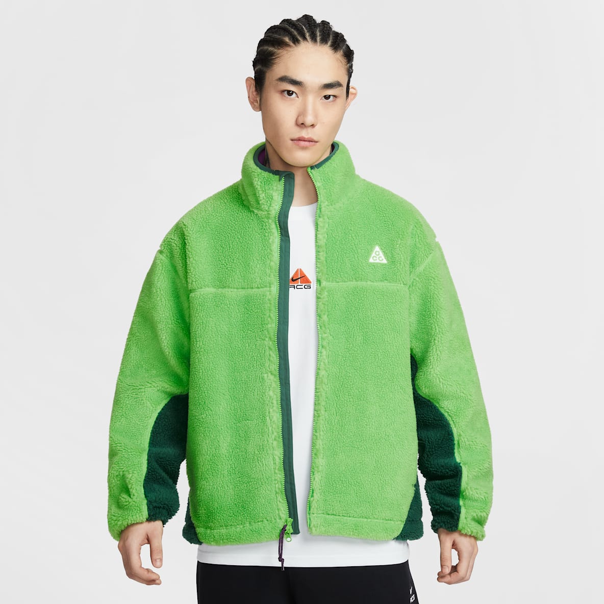 Nike ACG "Canwell Glacier" Therma-FIT ADV 男子仿羊羔绒夹克