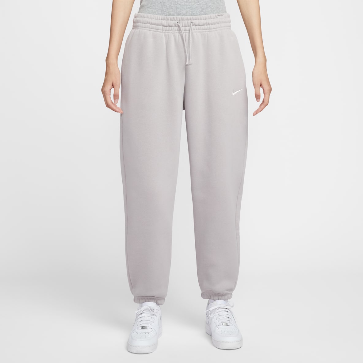 Nike Sportswear Phoenix Fleece 女子高腰 Oversize 风加绒运动裤