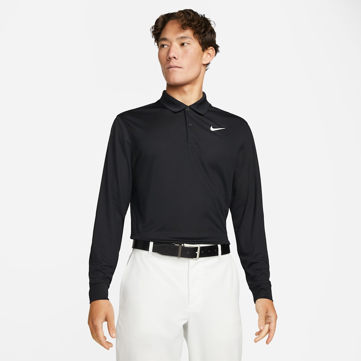 Nike Dri-FIT Victory 男子速干长袖高尔夫翻领T恤
