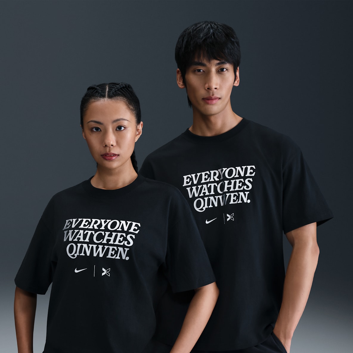 Everyone Watches Women's Sports "Qinwen" Nike by TOGETHXR 郑钦文球迷T恤