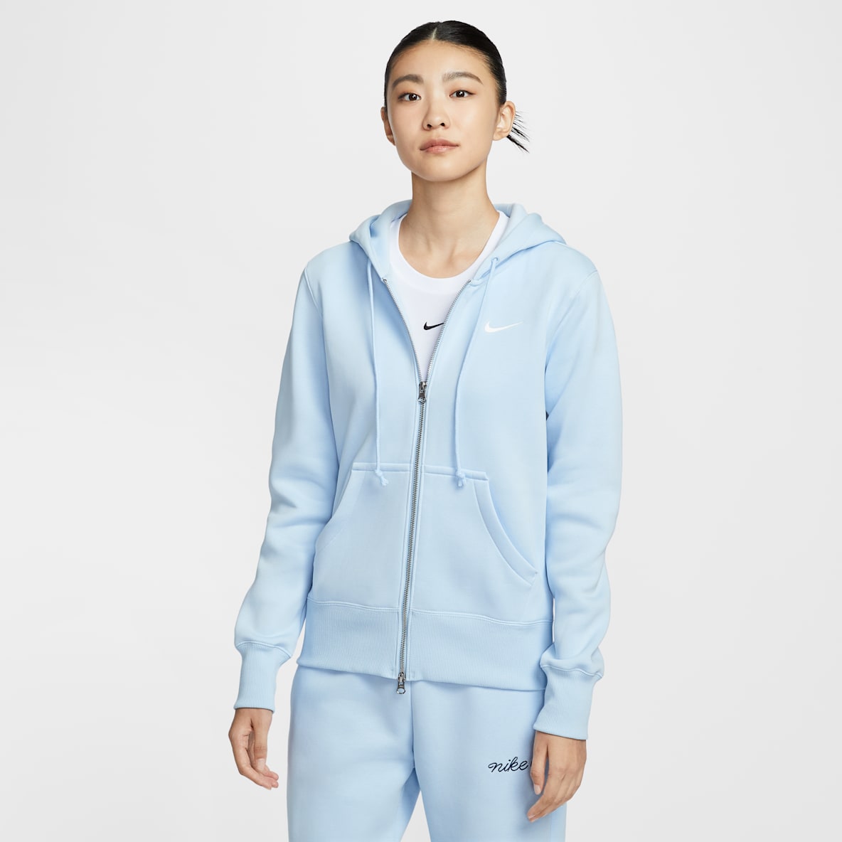 Nike Sportswear Phoenix Fleece Nike Sportswear Phoenix Fleece 女子全长拉链开襟加绒连帽衫