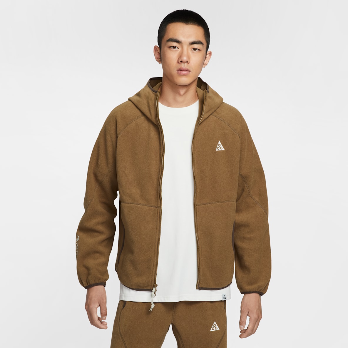 Nike ACG "Wolf Tree" Nike ACG "Wolf Tree" 男子摇粒绒全长拉链开襟连帽衫