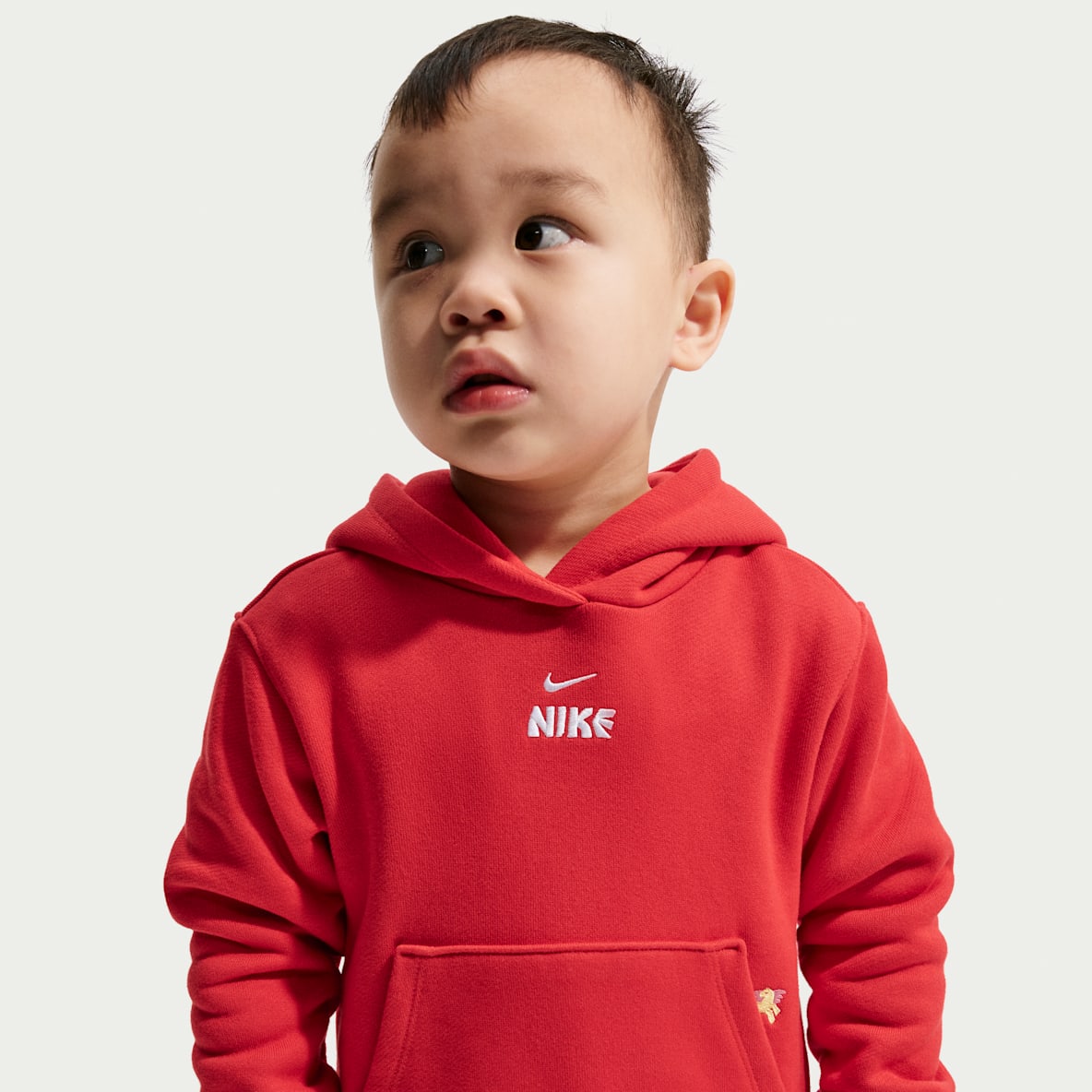Nike Sportswear Club 马年限定脱缰系列 新年款婴童针织连帽衫