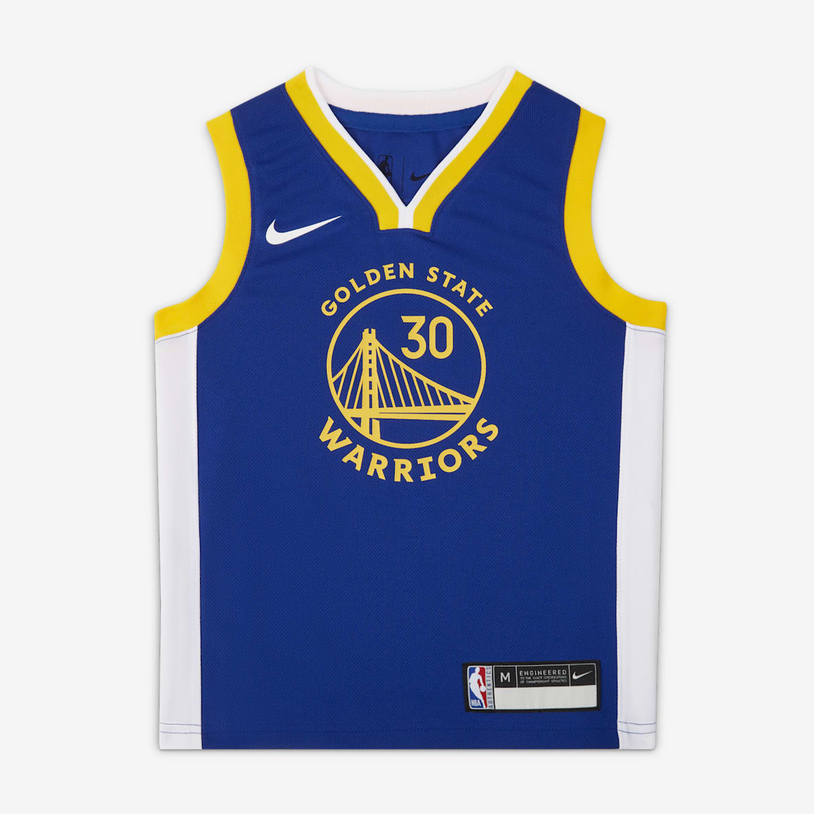 金州勇士队斯蒂芬·库里 (Stephen Curry) Icon Edition Nike NBA Jersey 幼童球衣