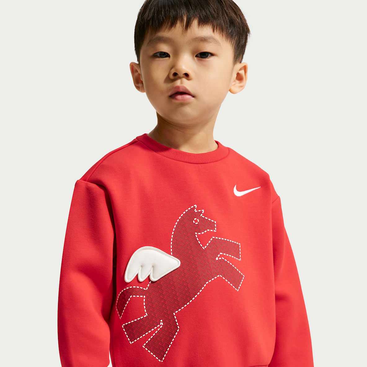 Nike 马年限定脱缰系列 新年款婴童圆领运动衫