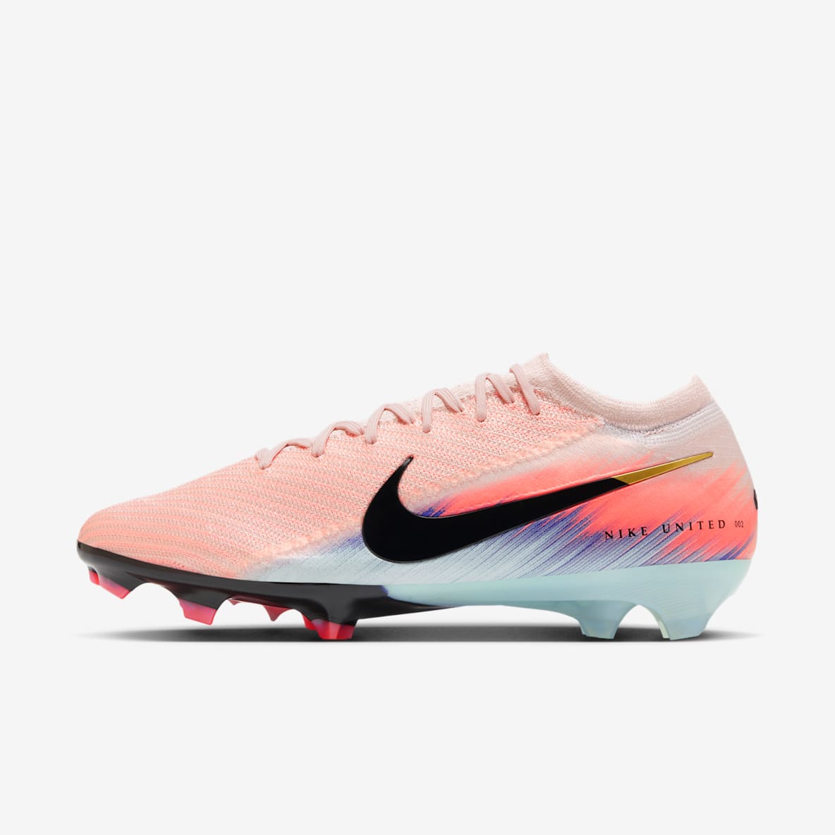 Nike United Mercurial Vapor 16 Elite 耐克刺客系列男/女 FG 天然硬质草地低帮足球鞋