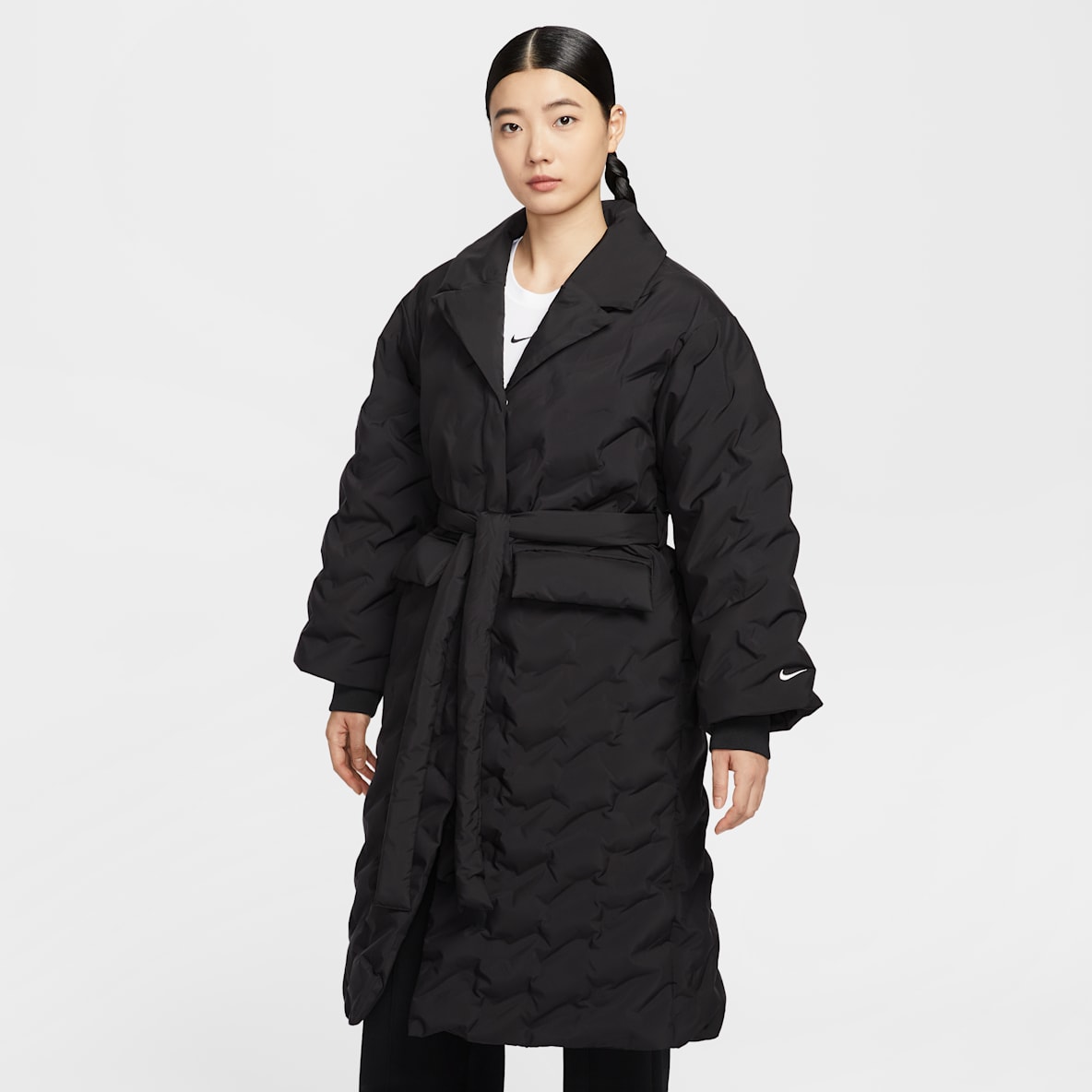 Nike Sportswear Swoosh Series 耐克暖钩羽绒服系列杨力维同款 Therma-FIT 女子 Oversize 风拒水羽绒风衣