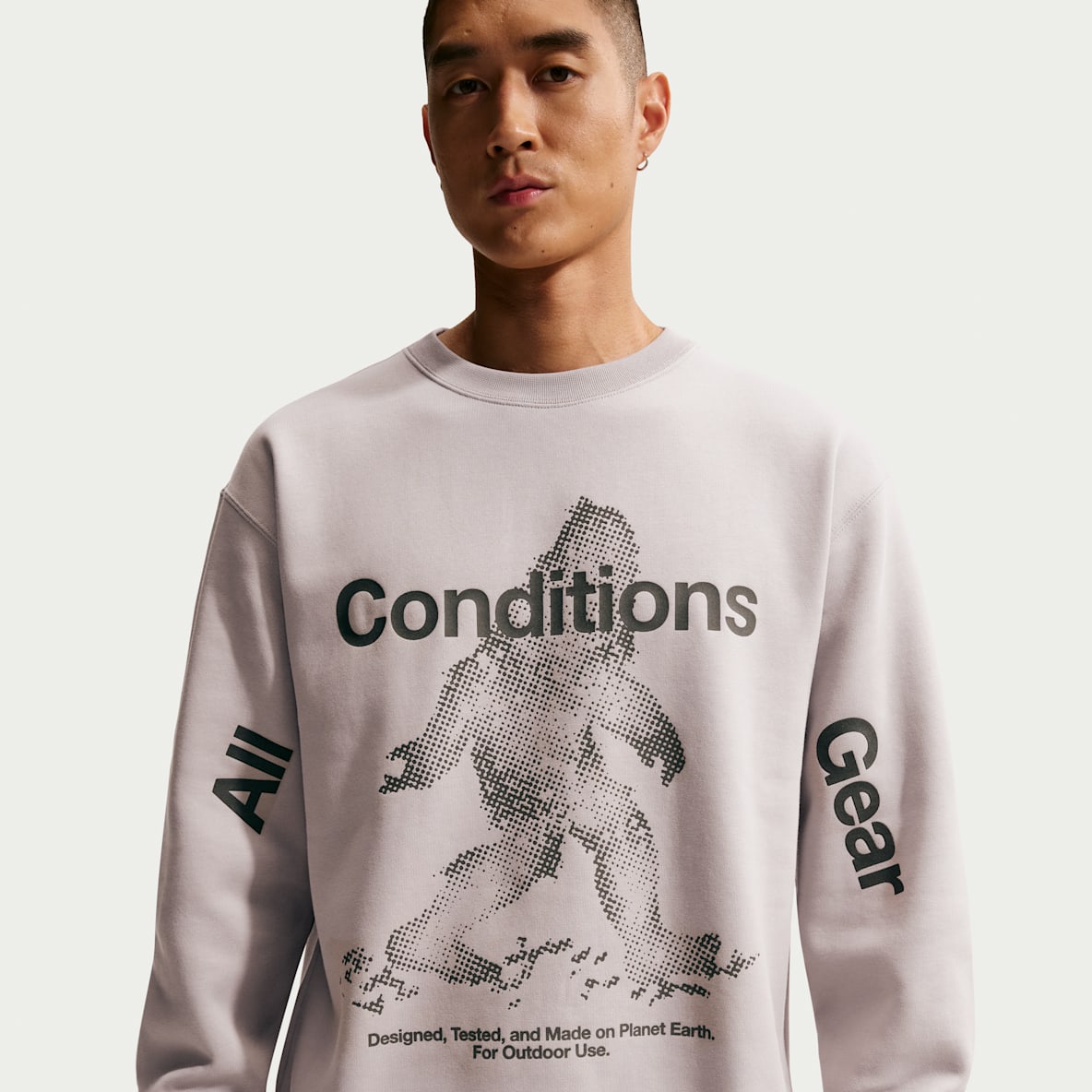 Nike ACG "Tuff Fleece" Nike ACG "Tuff Fleece" Therma-FIT 男子拒水加绒套头圆领运动衫