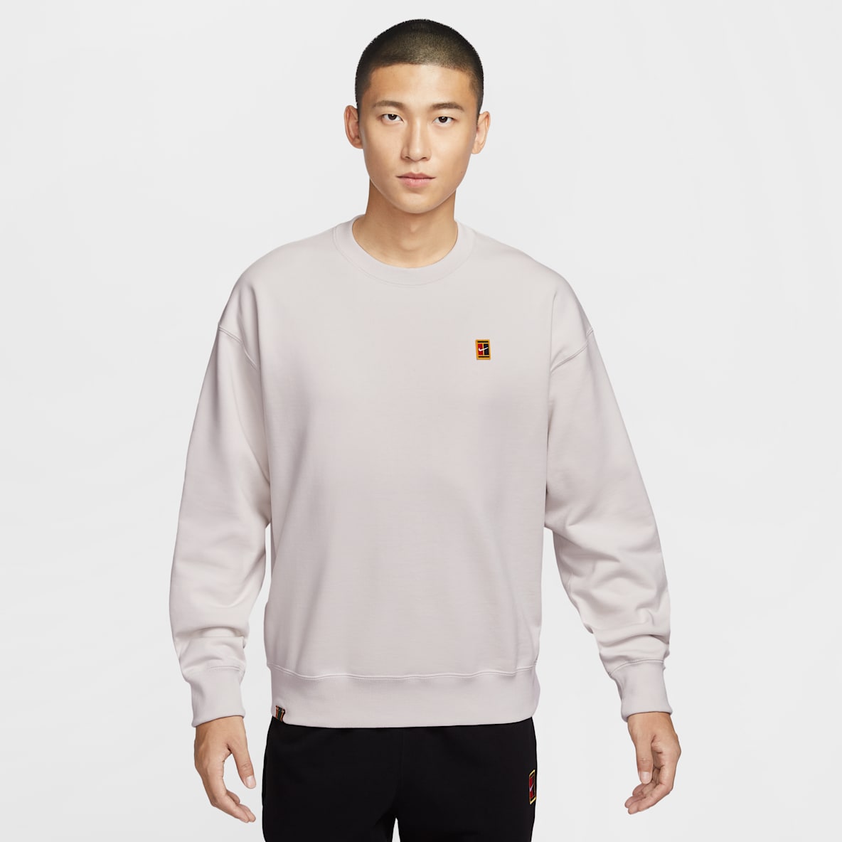 NikeCourt NikeCourt 男子法式毛圈圆领上衣