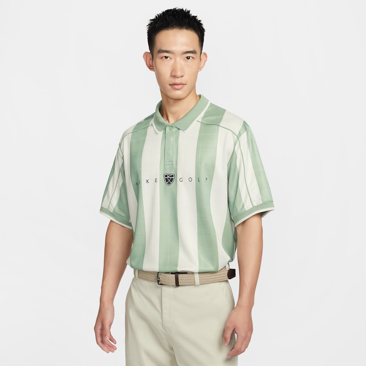 Nike Fairway Fresh Nike Fairway Fresh Dri-FIT 男子速干宽松短袖高尔夫翻领T恤