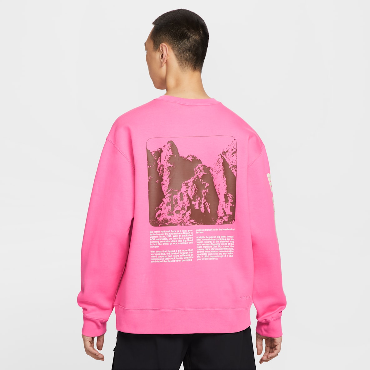 Nike ACG "Tuff Fleece" 男子拒水加绒圆领上衣