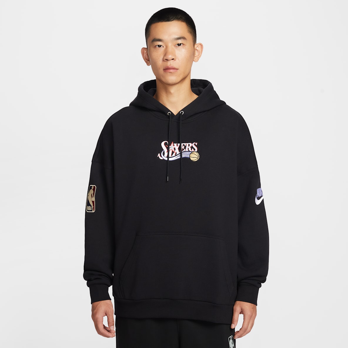 费城 76 人队 Nike 男子套头连帽衫