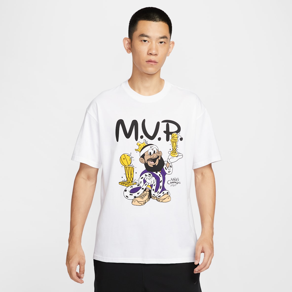 LeBron "Bubble Boy" 詹姆斯“园区冠军”男子篮球T恤