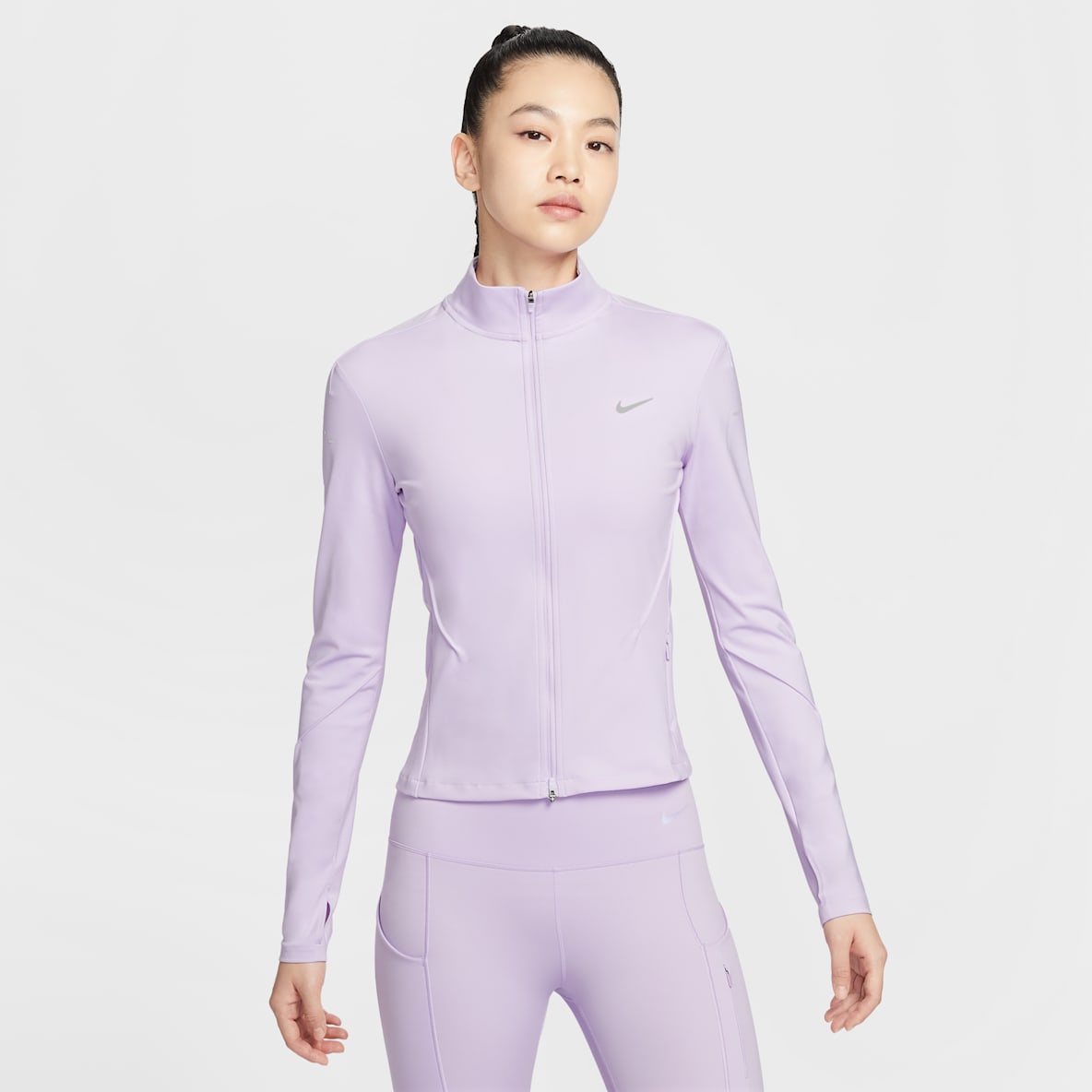 Nike Swift Dri-FIT 女子速干全长拉链开襟跑步上衣