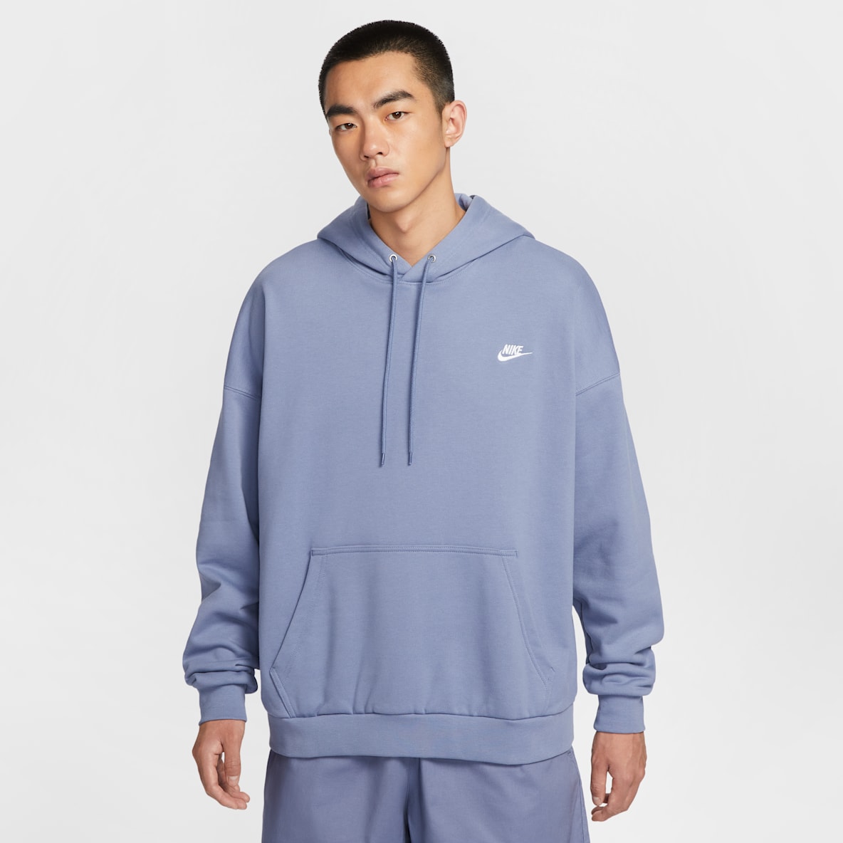 Nike Club Fleece 男子 Oversize 风法式毛圈套头连帽衫