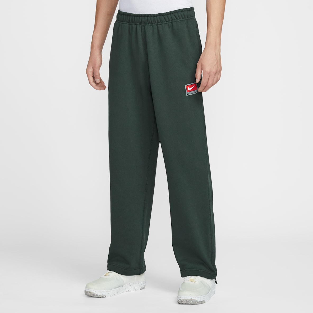 Nike 男子加绒直筒长裤