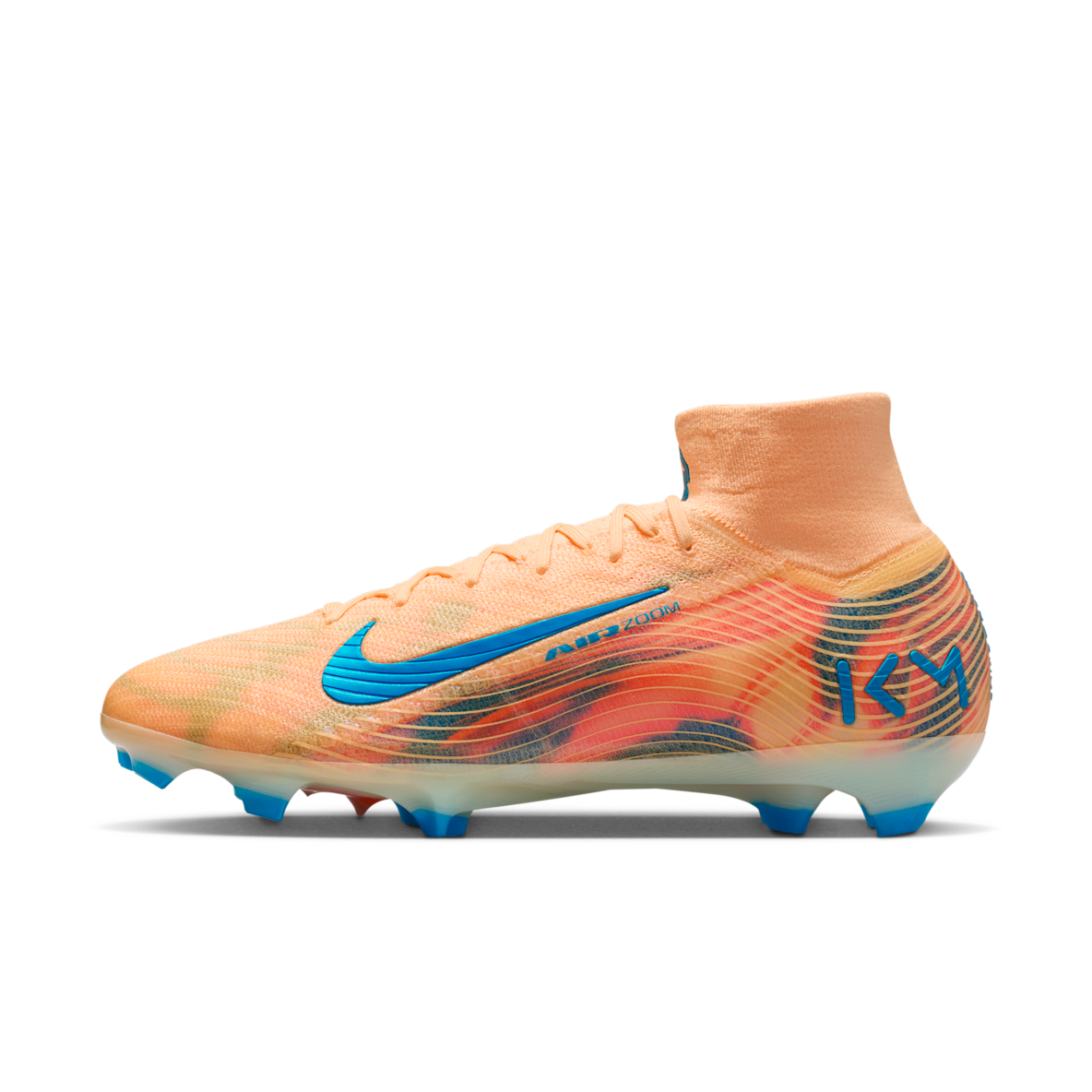 Nike Mercurial Superfly 10 Elite "Kylian Mbappé" 耐克刺客系列姆巴佩天然硬质草地足球鞋