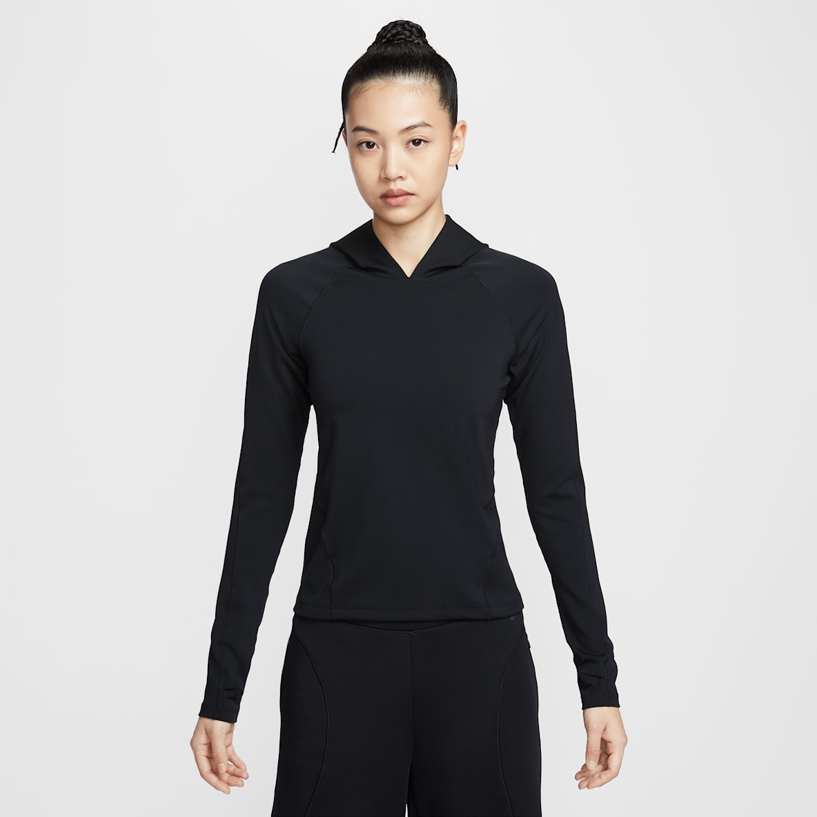 Nike Universa Dri-FIT 女子速干修身连帽长袖上衣