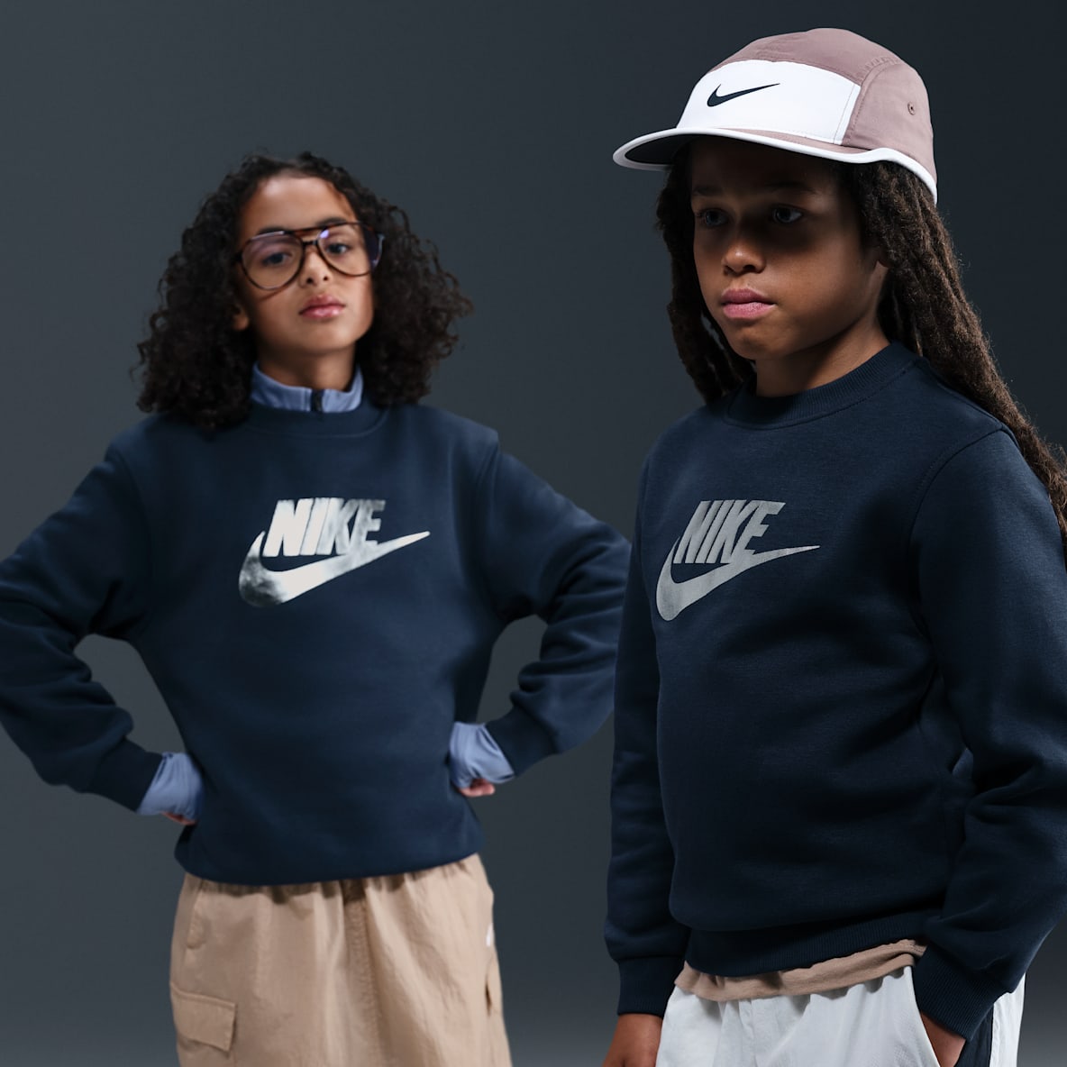 Nike Sportswear Club Fleece 大童加绒圆领运动衫