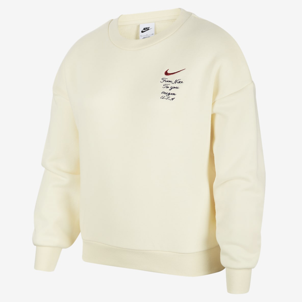 Nike Sportswear 大童薄绒圆领运动衫