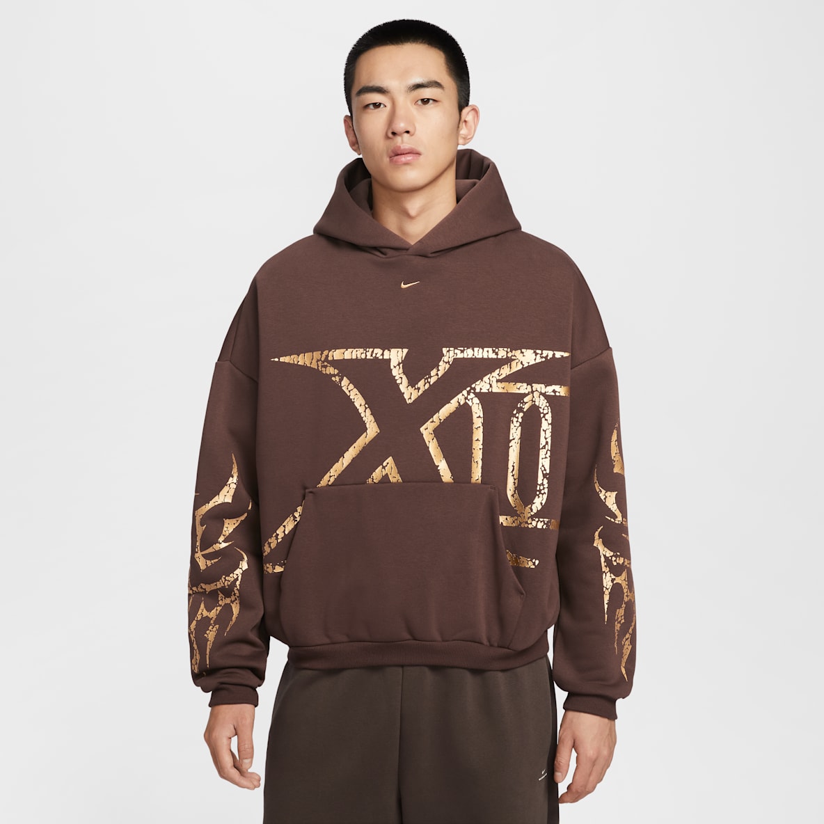 Ja Ja Therma-FIT 莫兰特男子加绒套头篮球连帽衫