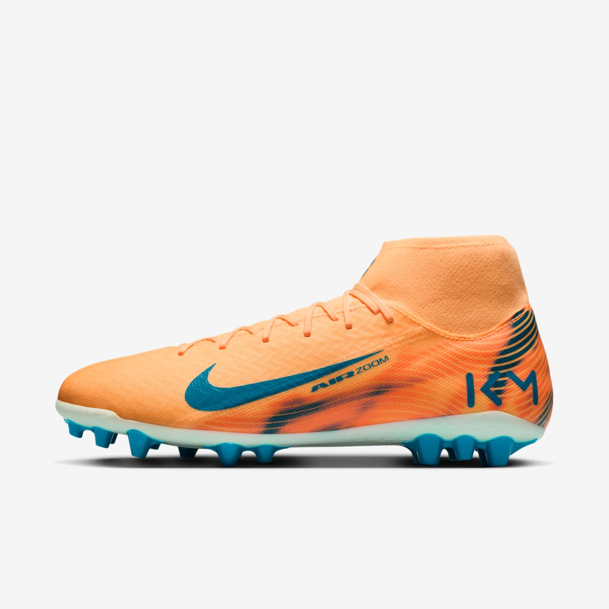 Nike Mercurial Superfly 10 Academy "Kylian Mbappé" 耐克刺客系列姆巴佩男/女 AG 人造草地高帮足球鞋