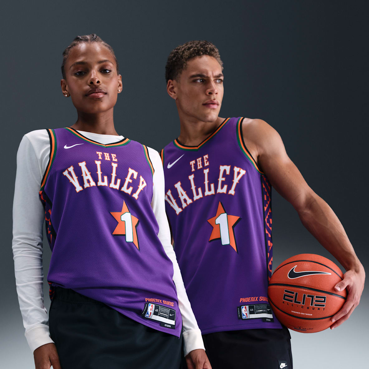 2024/25 赛季菲尼克斯太阳队德文·布克 (Devin Booker) City Edition 2024/25 赛季菲尼克斯太阳队德文·布克 (Devin Booker) City Edition Nike Dri-FIT NBA Swingman Jersey 德文布克男子速干球衣