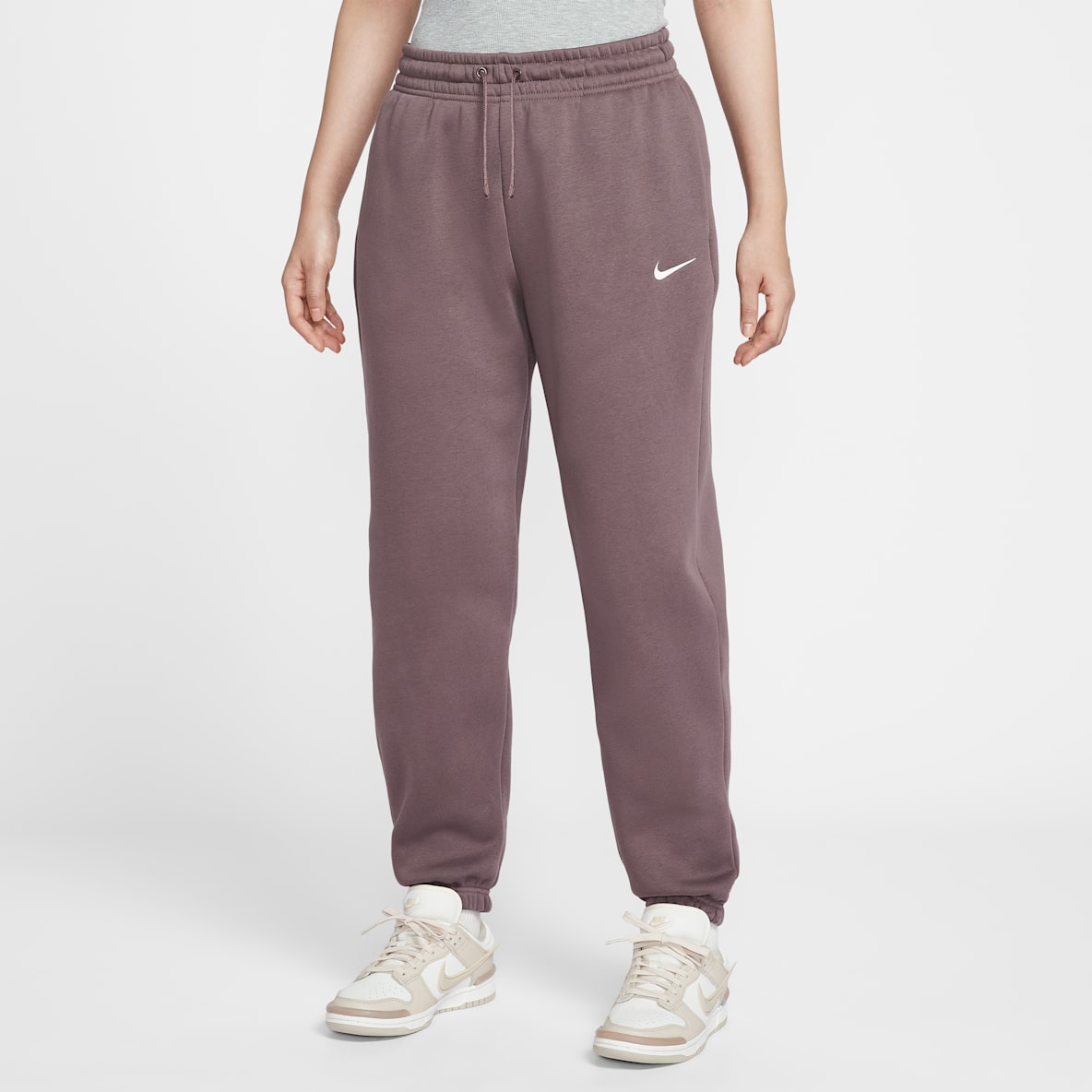 Nike Sportswear Phoenix Fleece 女子高腰 Oversize 风加绒运动裤