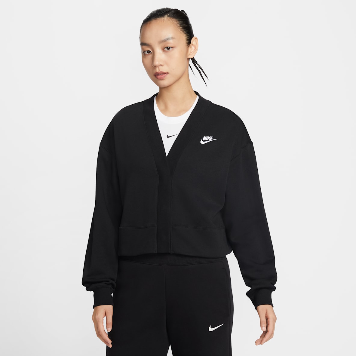 Nike Sportswear Club Fleece Nike Sportswear Club Fleece 女子宽松薄绒开衫