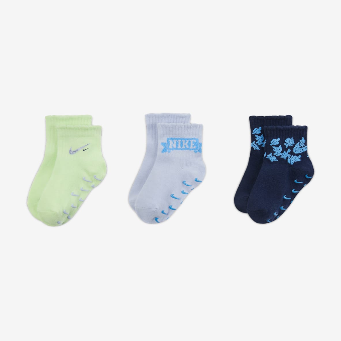 Nike 婴童运动短袜（3 双）