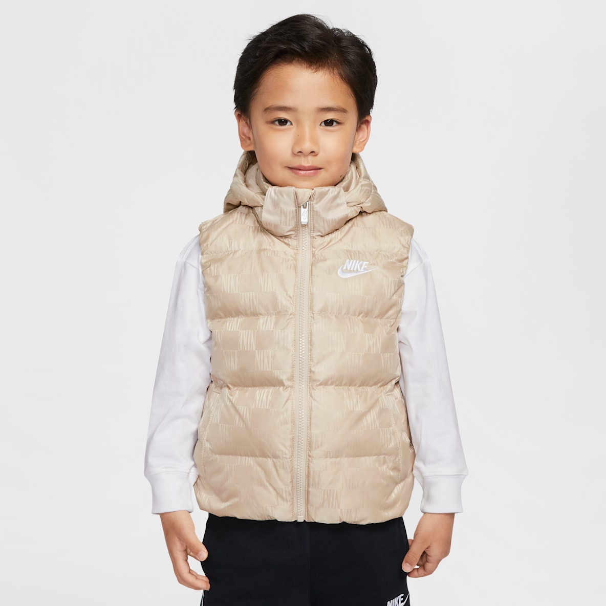 Nike 幼童羽绒提花马甲