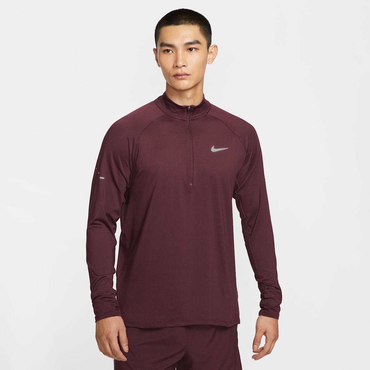Nike Stride Dri-FIT 男子防晒速干跑步上衣