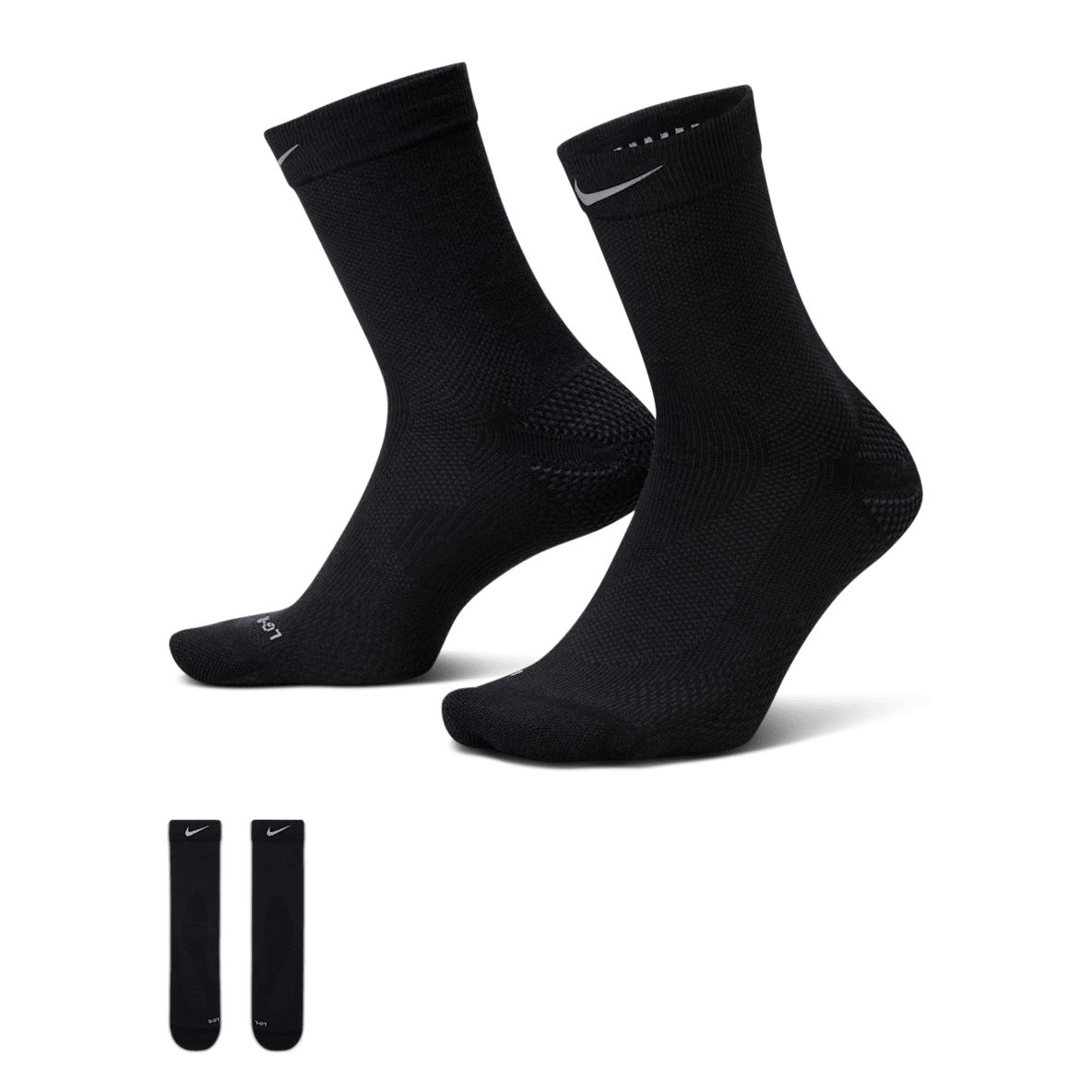 Nike Running Lightweight 中筒运动袜（1 双）