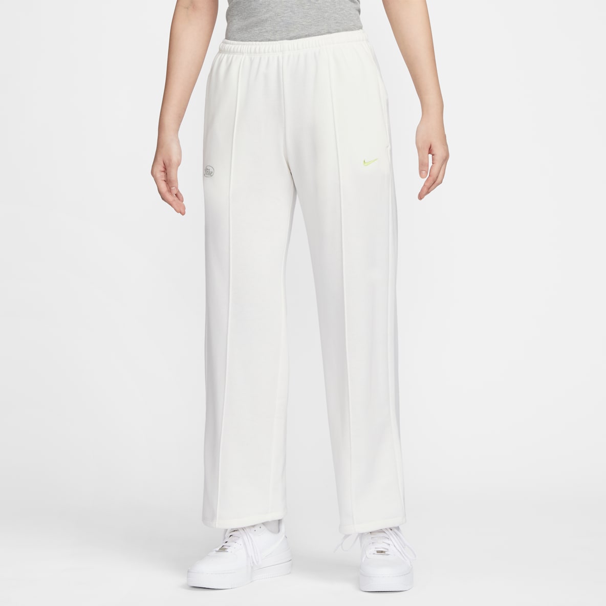 Nike Sportswear Chill Terry 女子中腰法式毛圈直筒运动裤