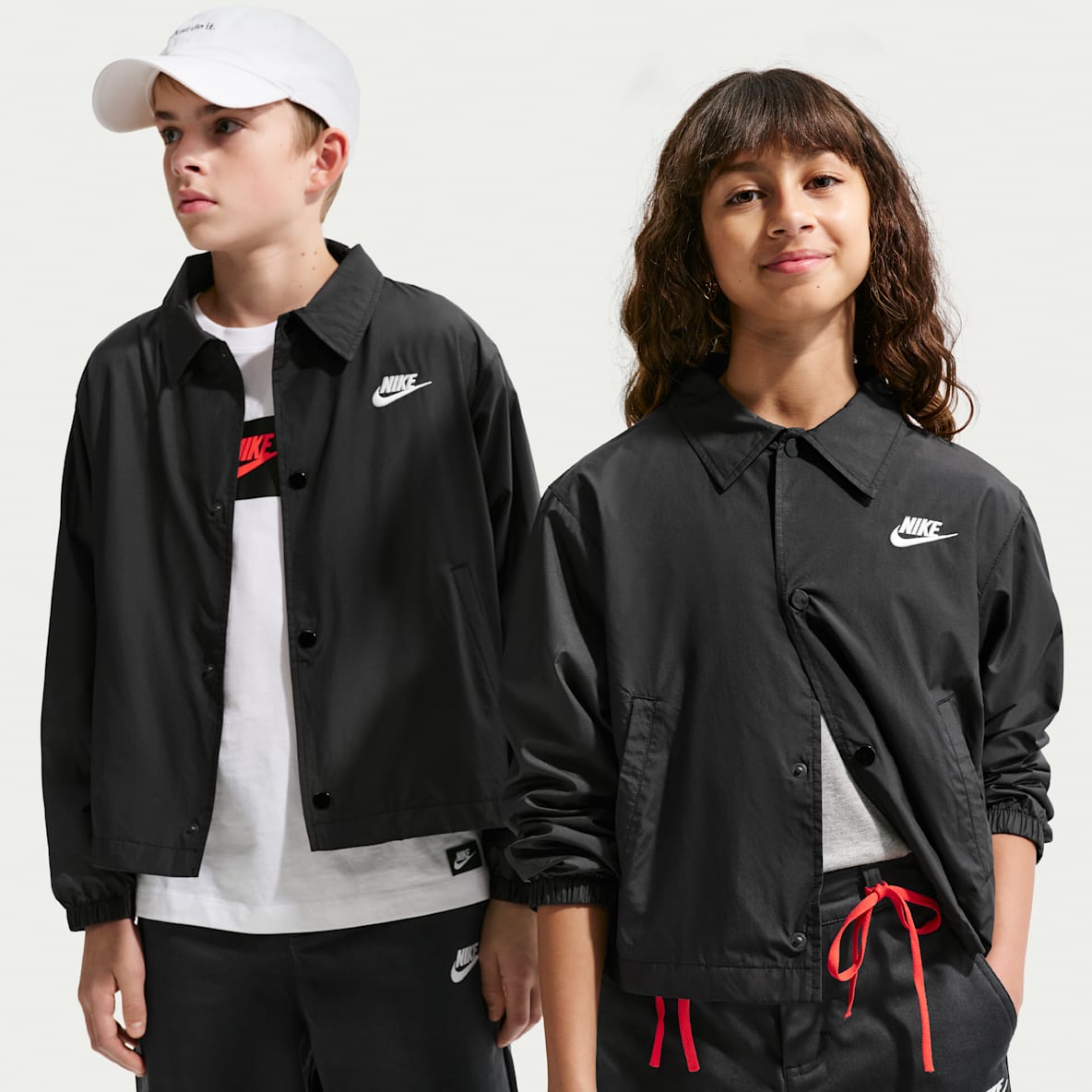 Nike Sportswear Club Repel 大童拒水教练夹克