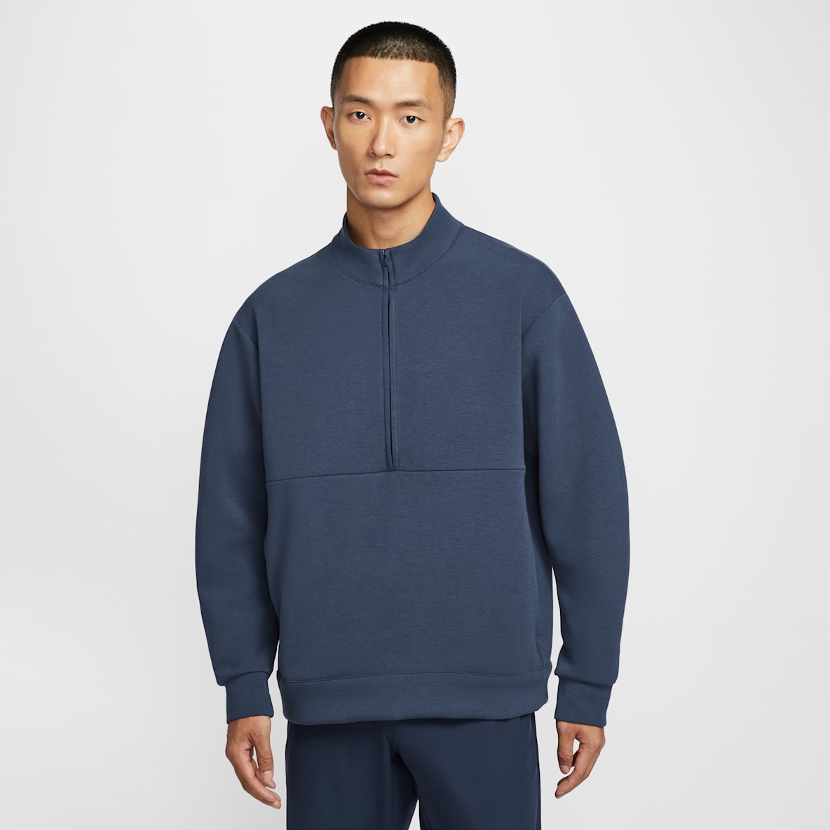 Nike 24.7 ImpossiblySoft Dri-FIT 超感柔软 男子速干半长拉链开襟上衣