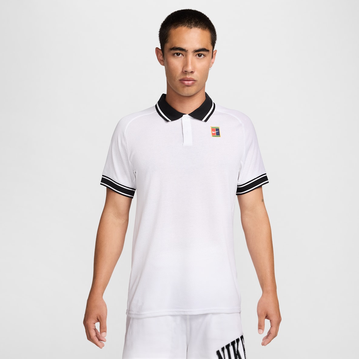 NikeCourt Heritage 耐克网球运动员同款男子网球翻领T恤