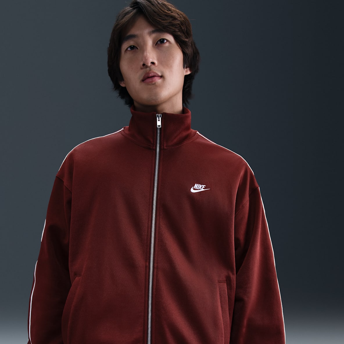 Nike Sportswear Club 男子 Oversize 风针织运动夹克