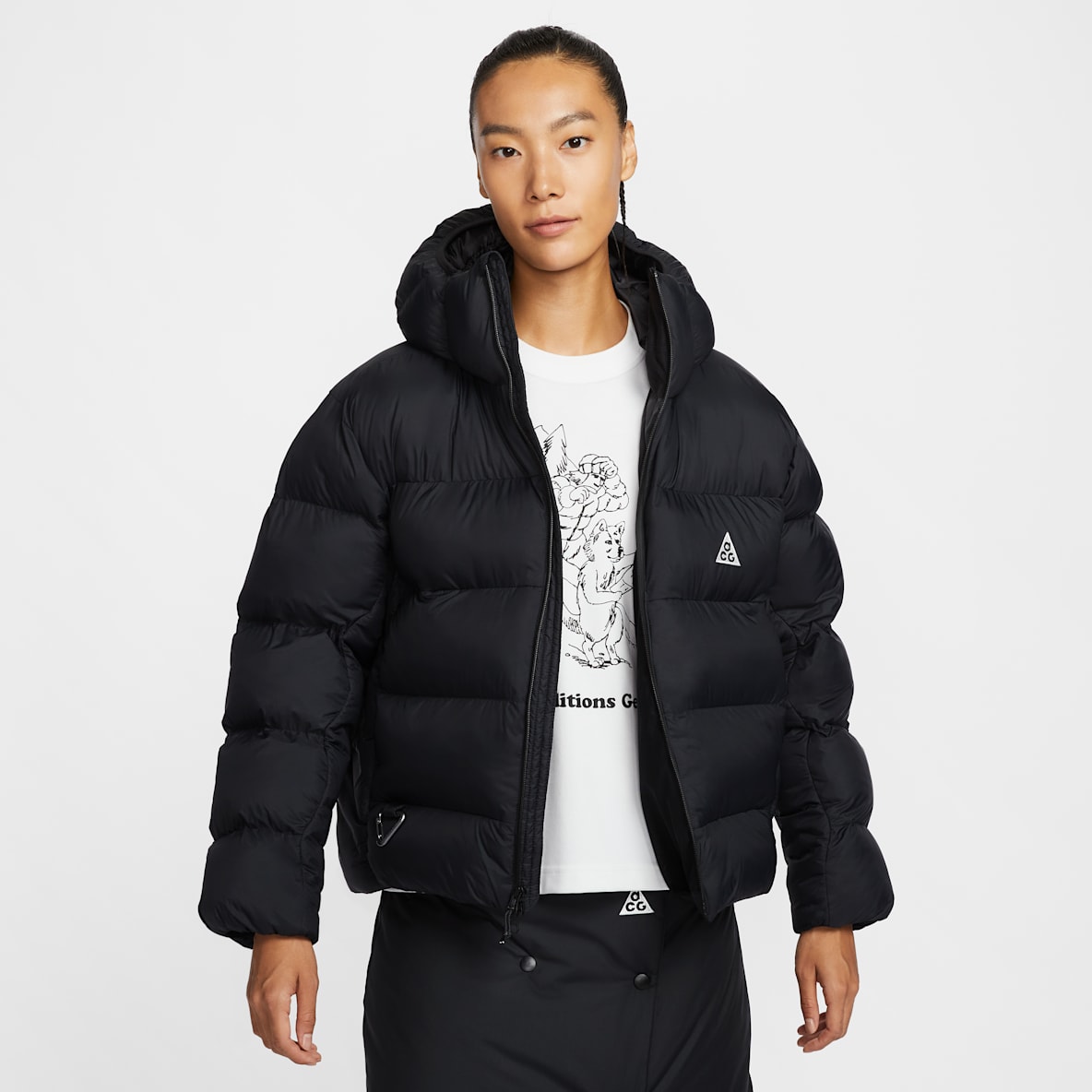 Nike ACG "Lunar Lake" PrimaLoft® Nike ACG "Lunar Lake" PrimaLoft® Therma-FIT ADV 女子拒水宽松连帽夹克