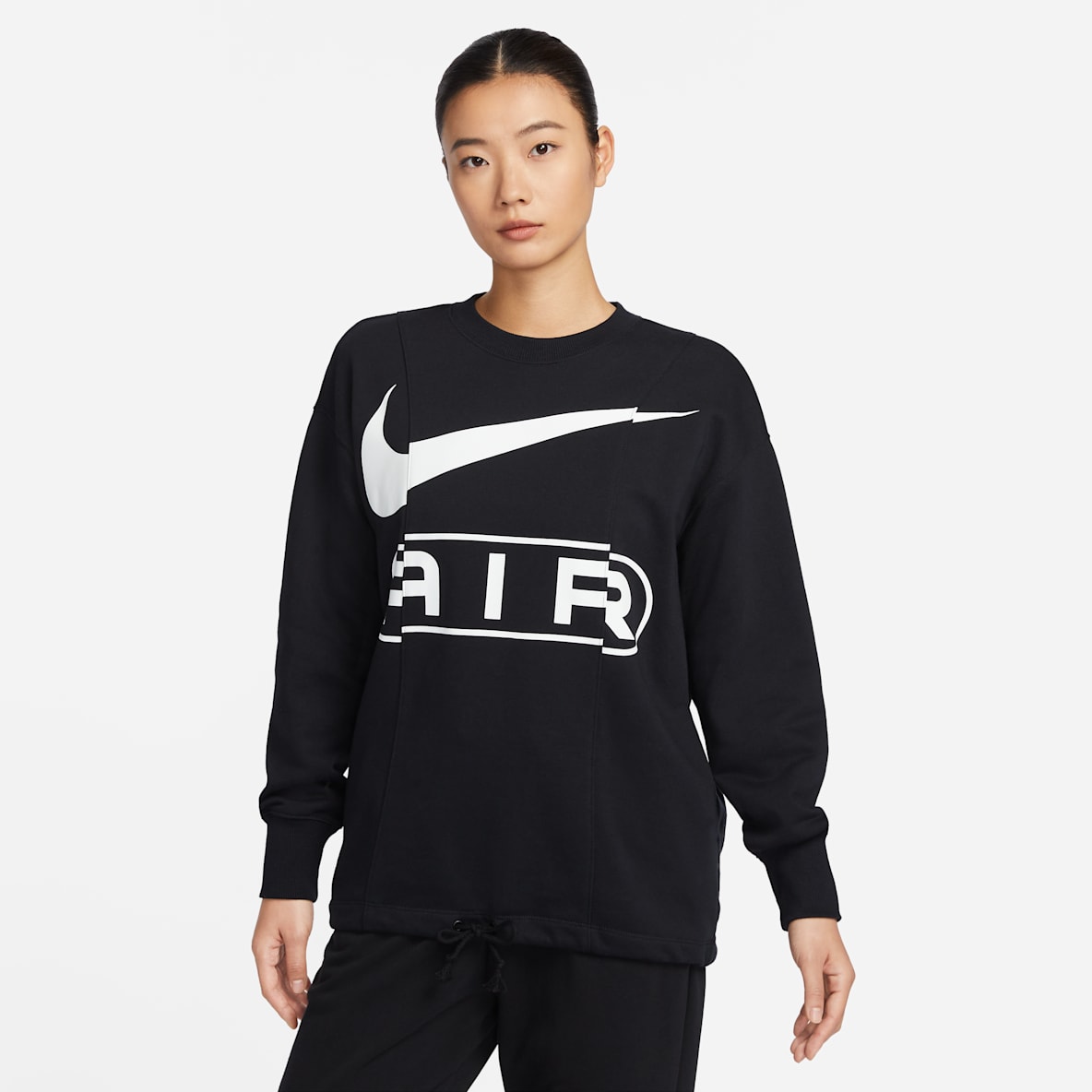 Nike Air 女子 Oversize 风法式毛圈圆领运动衫