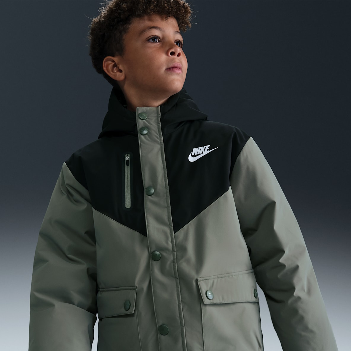 Nike 大童三防羽绒工装夹克